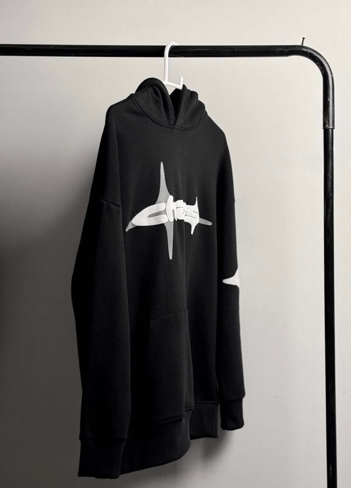 Chaos Black Hoodie