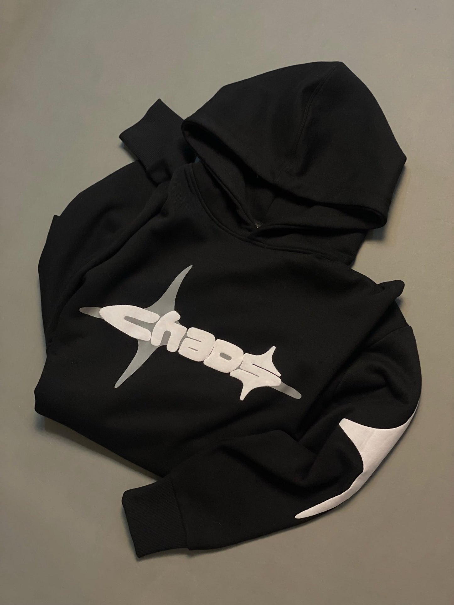 Chaos Black Hoodie