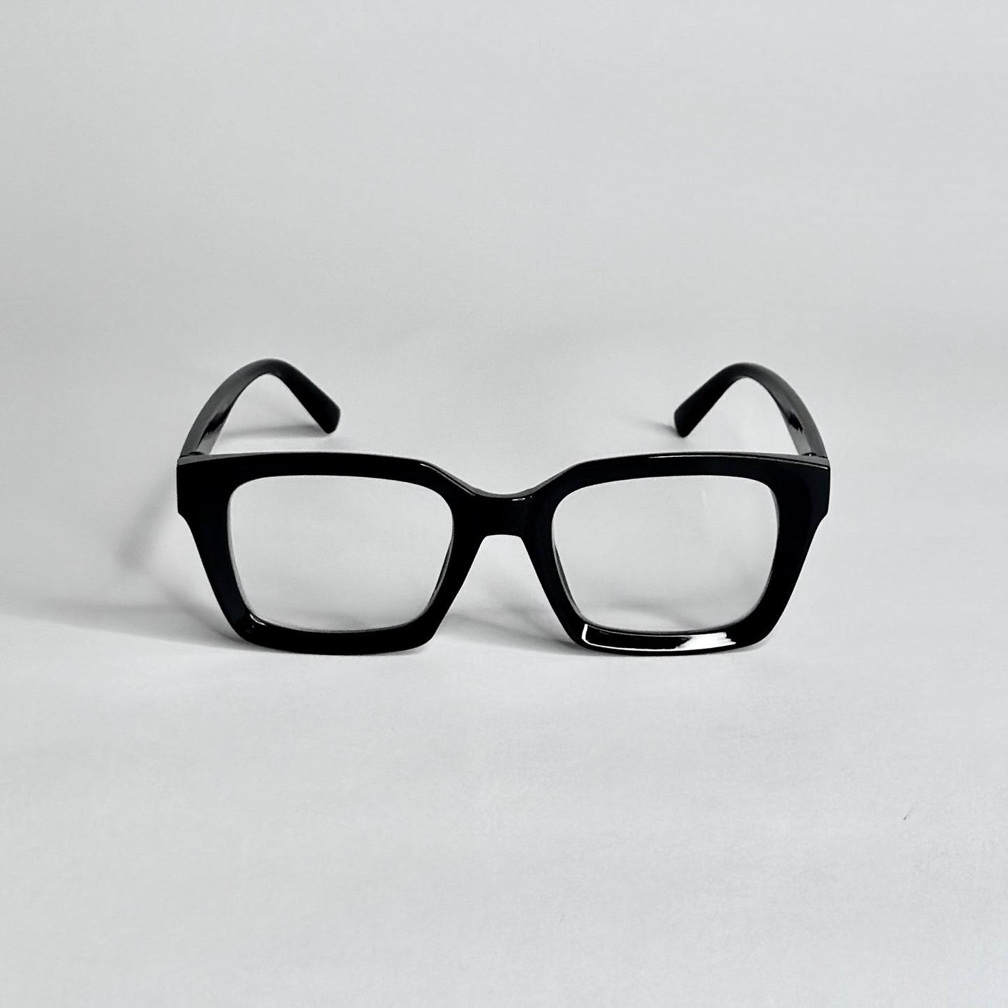 Black Nerd Rectangular Glasses