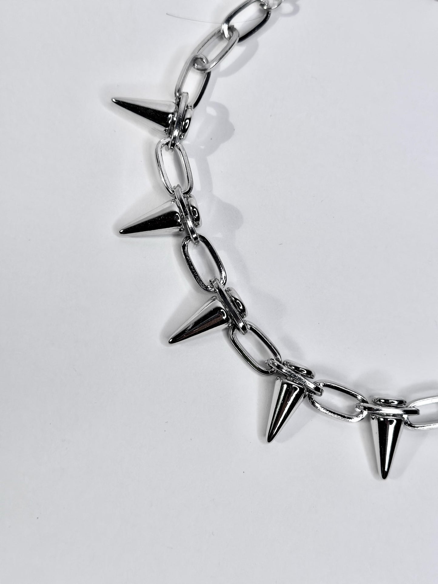 Grunge Spike Necklace