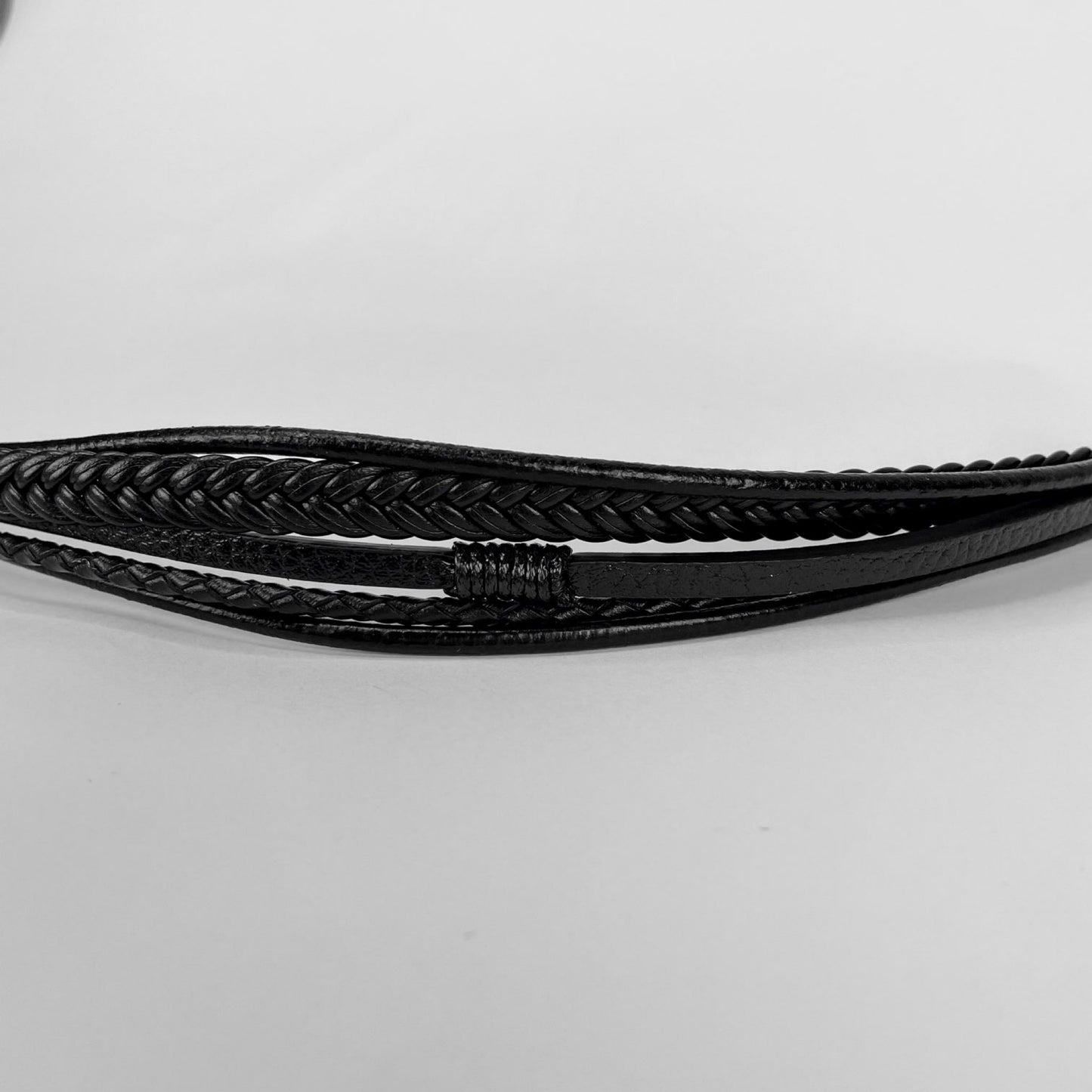 Black Sleek 3-pcs Bracelet