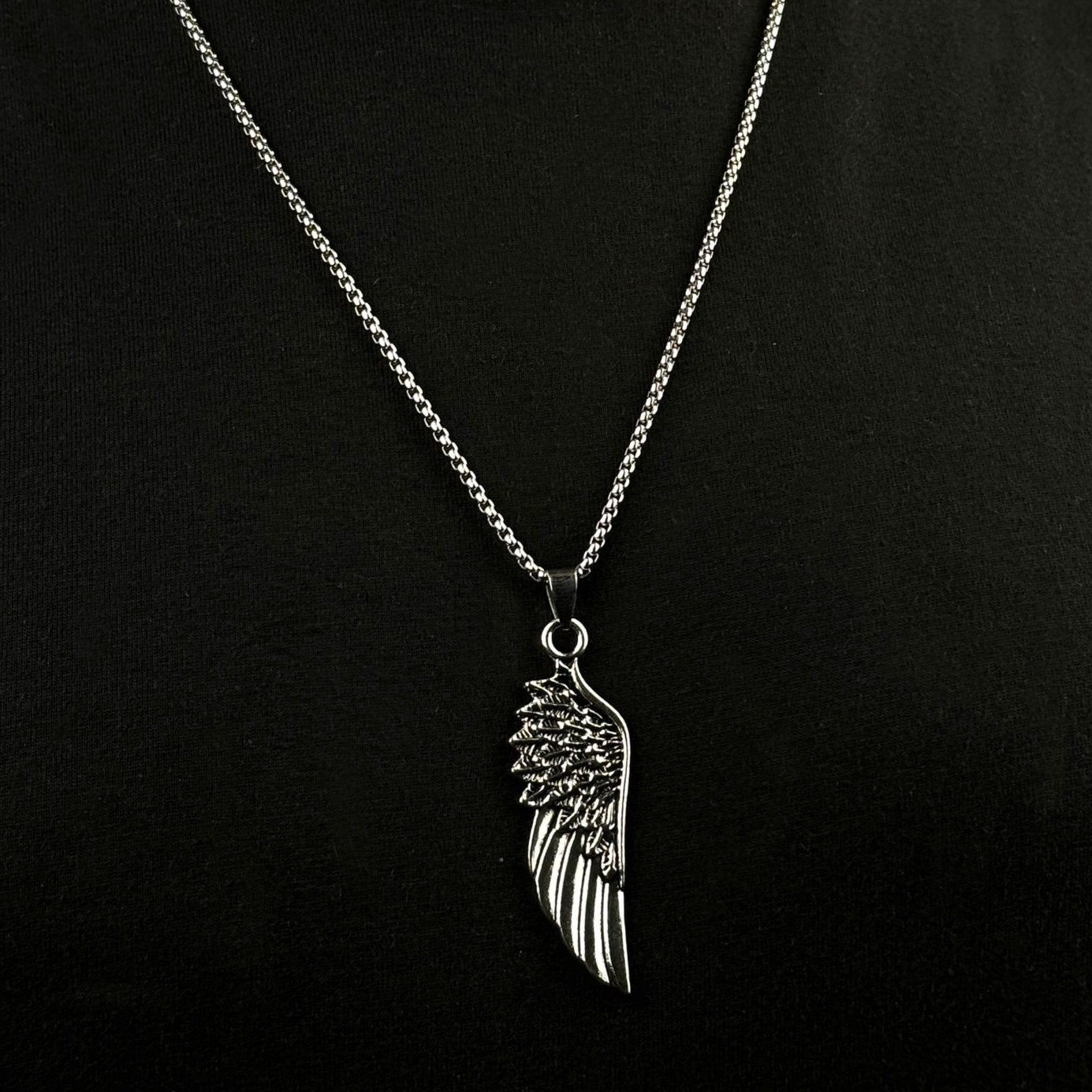 Wing Stainless Steel Pendant