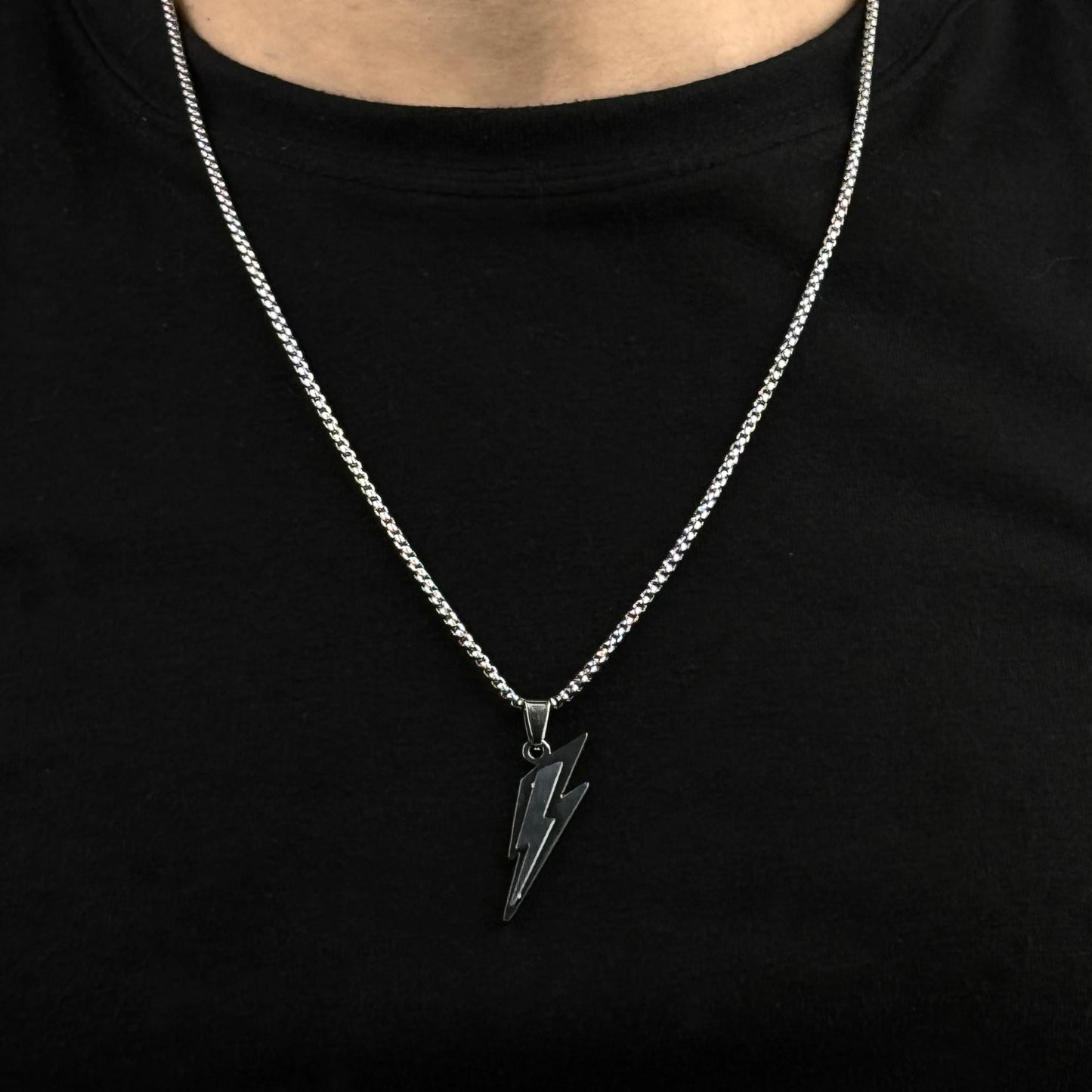 Lightening Flash Pendant Necklace