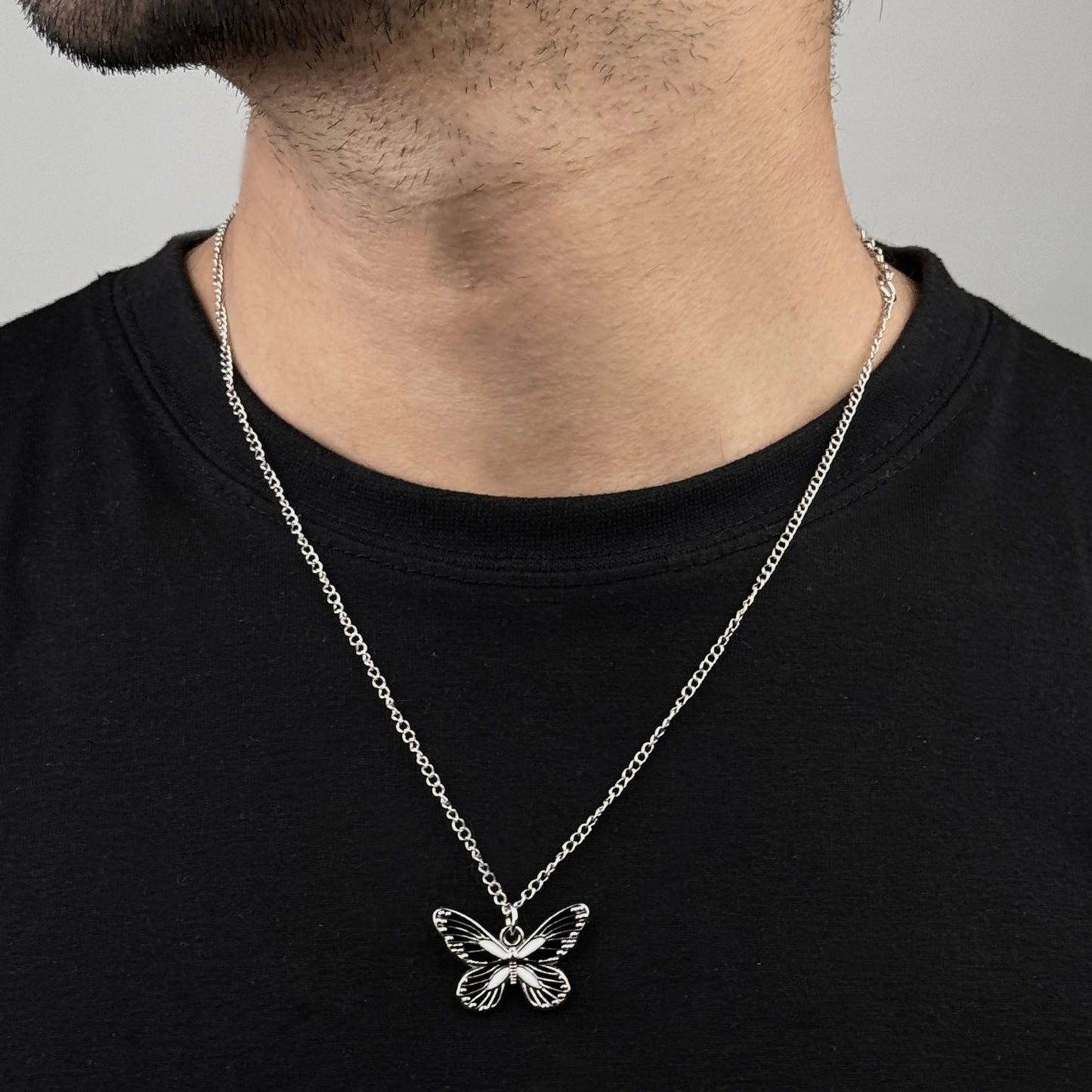 Butterfly Pendant Necklace