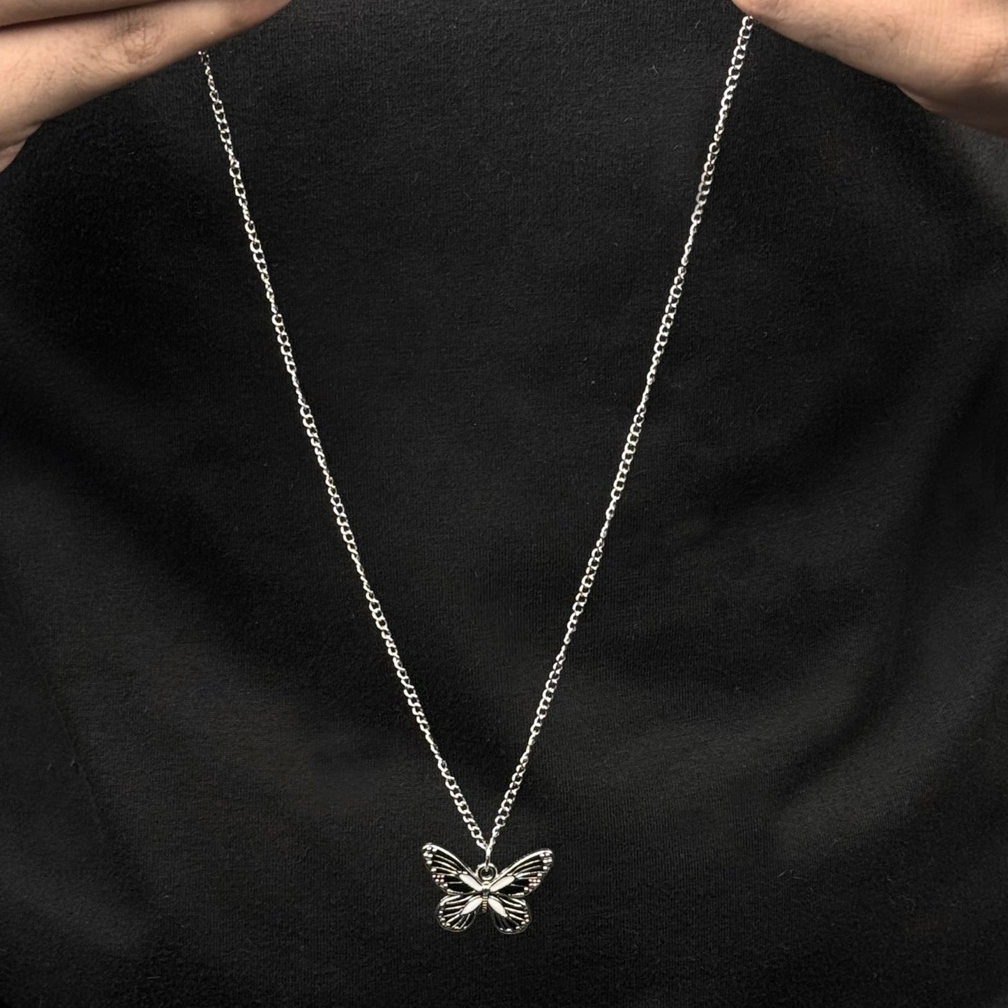 Butterfly Pendant Necklace