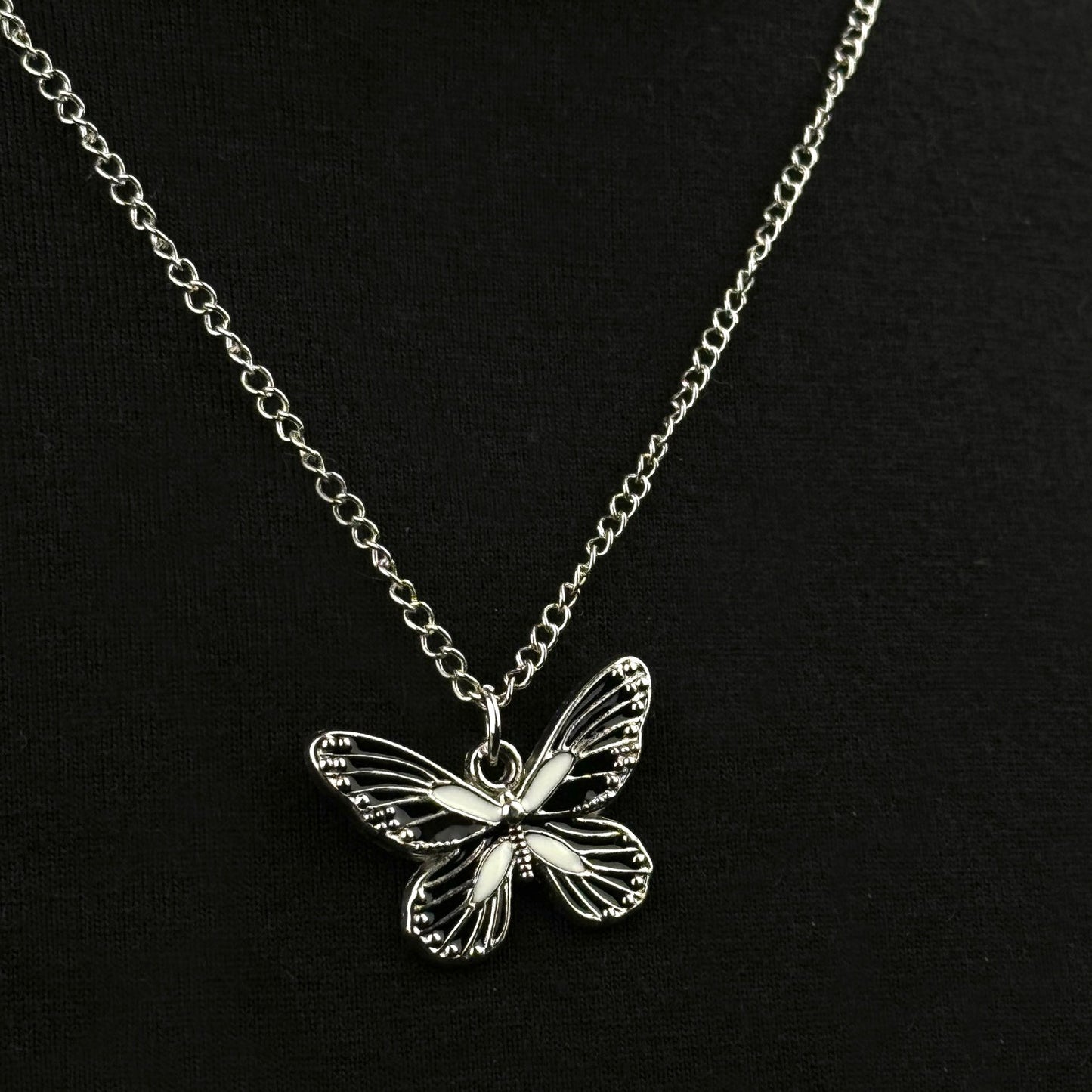 Butterfly Pendant Necklace
